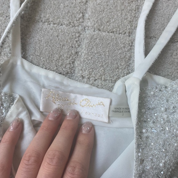 Alice + Olivia Embellished Crop Camisole (almost like the NEW Ceresi crop) - Picture 7 of 11